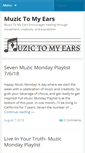 Mobile Screenshot of muzictomyears.com